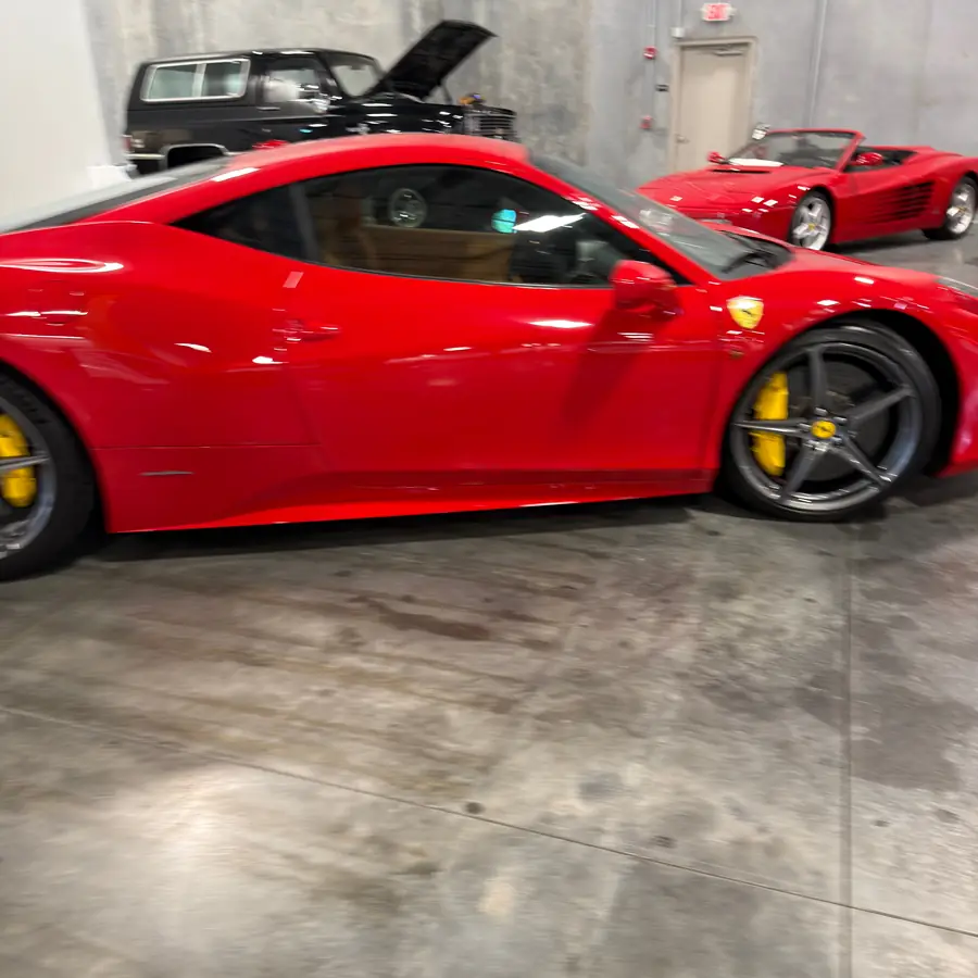 Ferrari 458 side profile